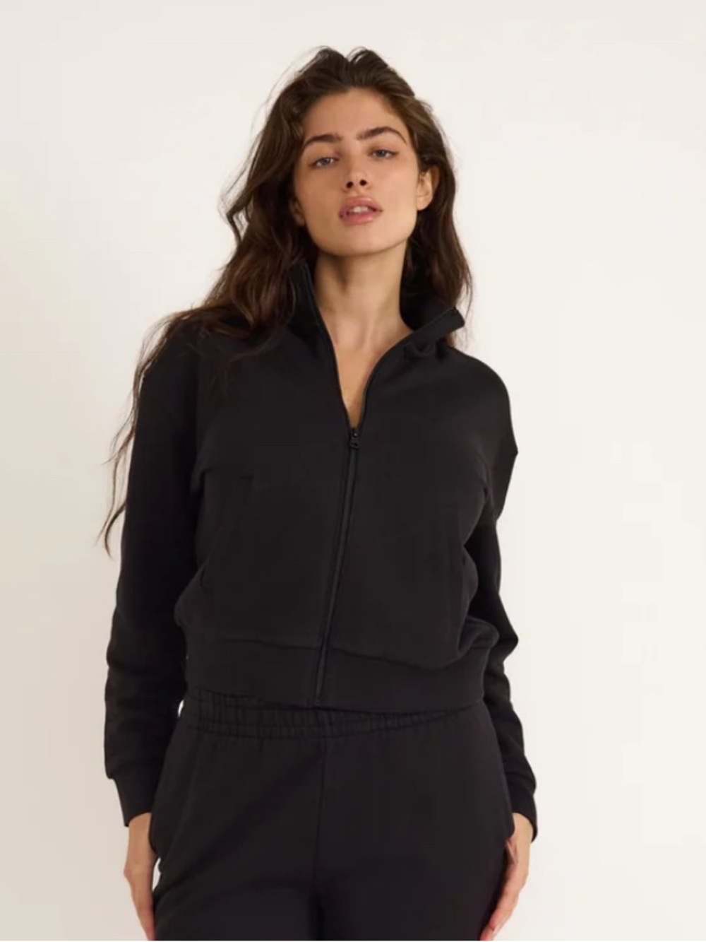 Organic Basics Black ORGANIC COTTON
Weekend Track Jacket